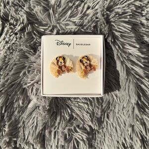 Disney X Baublebar Mickey Turkey Thanksgiving Earrings